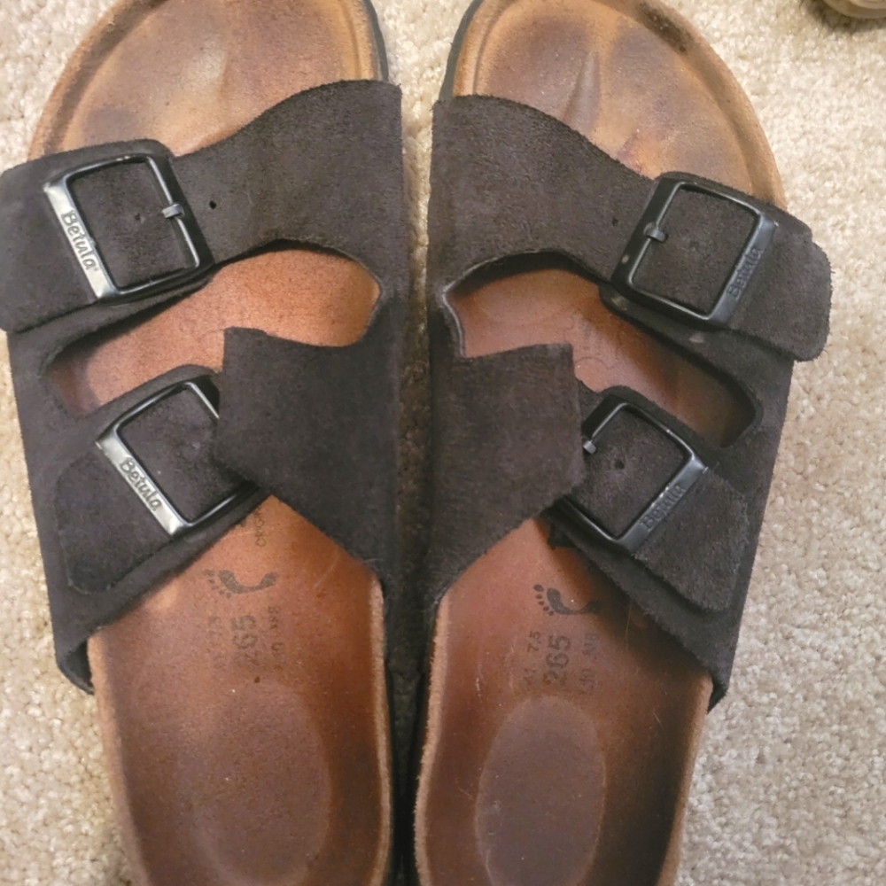 Black Betula Sandals